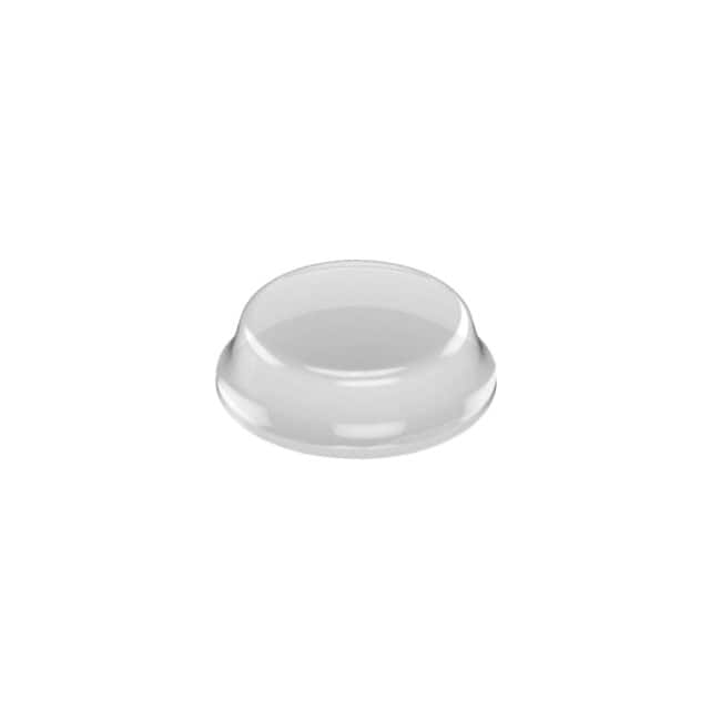 SJ-5312 (CLEAR) BUMPER CYLINDRICAL 0.5" DIA CLR