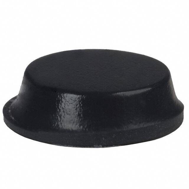 SJ-5012 (BLACK) BUMPER CYLINDRICAL 0.5" DIA BLK