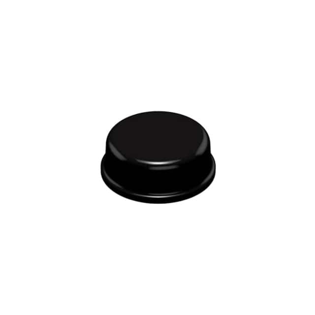 SJ61A8 BUMPER CYLIN 0.375" DIA BLK