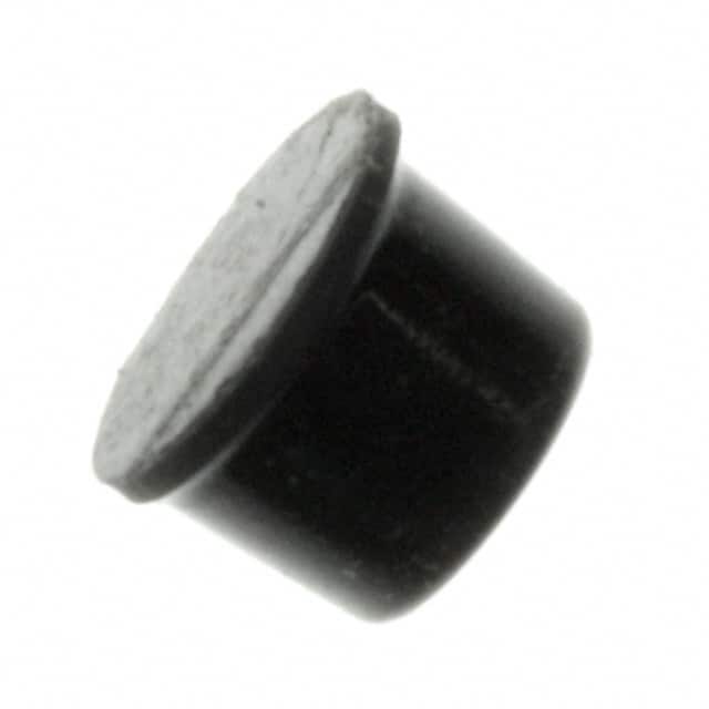 SJ61A3 BUMPER CYLIN 0.375" DIA BLK
