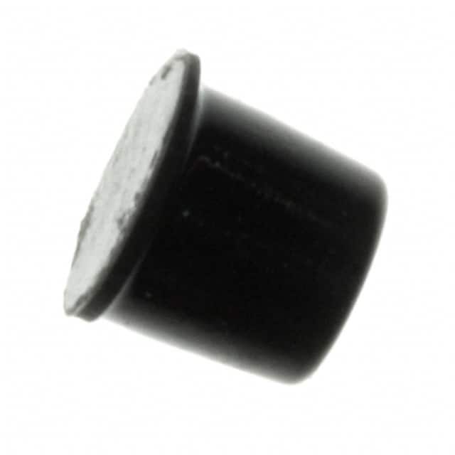 SJ61A4 BUMPER CYLIN 0.375" DIA BLK