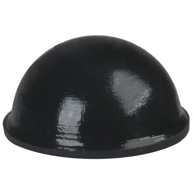 SJ-5027 (BLACK) BUMPER CYLINDRICAL 0.63" DIA BLK