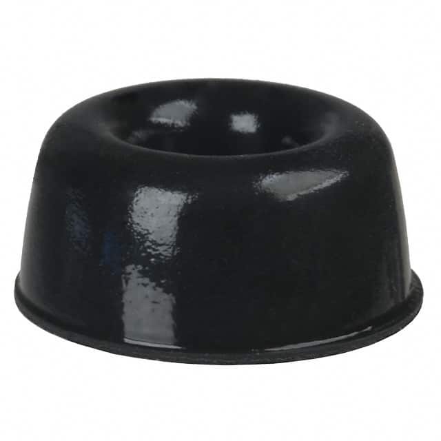SJ-5009 (BLACK) BUMPER CYLINDRICAL 0.88" DIA BLK