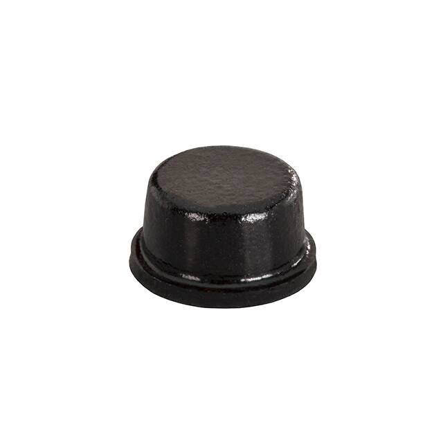BS35BL05X10RP BUMPER CYLI .375" DIA X .19" BLK