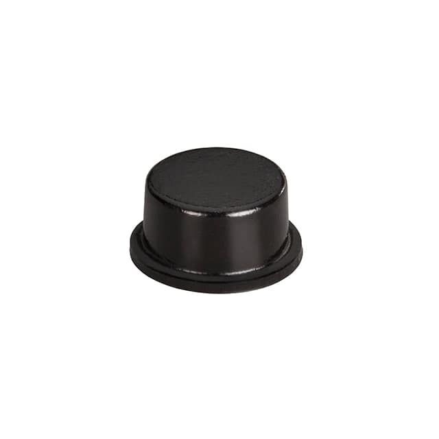 BS06BL05X10RP BUMPER CYLI .50" DIA X .25" BLK