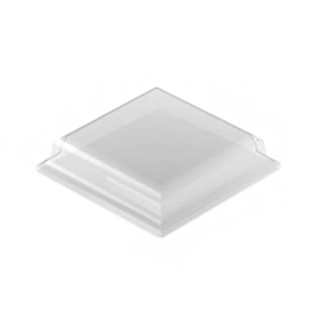 SJ5307 BUMPER SQU 0.413"L X 0.413"W CLR