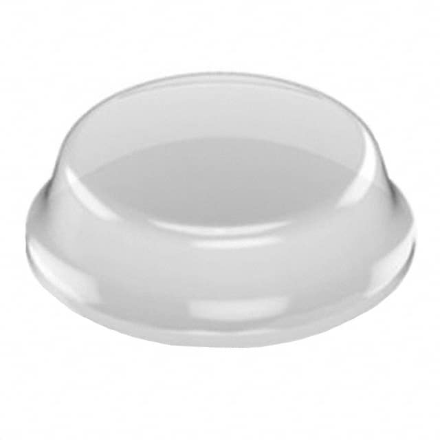 SJ6512 BUMPER CYLINDRICAL 0.5" DIA CLR