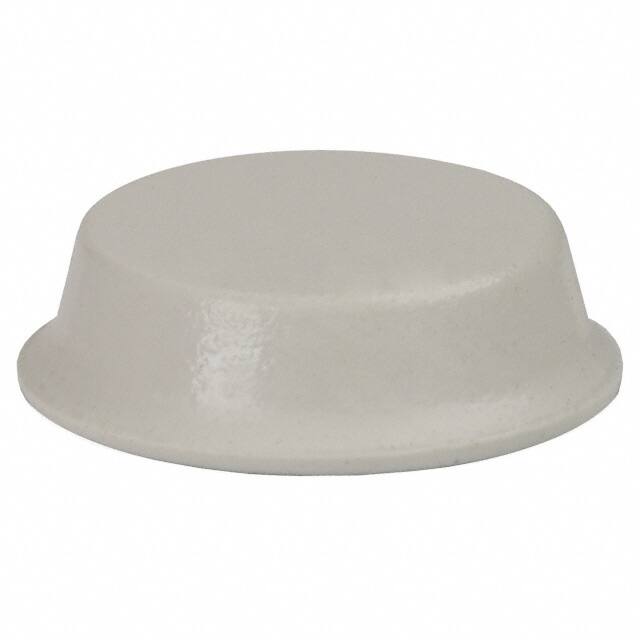 SJ-5012 (WHITE) BUMPER CYLINDRICAL 0.5" DIA WHT