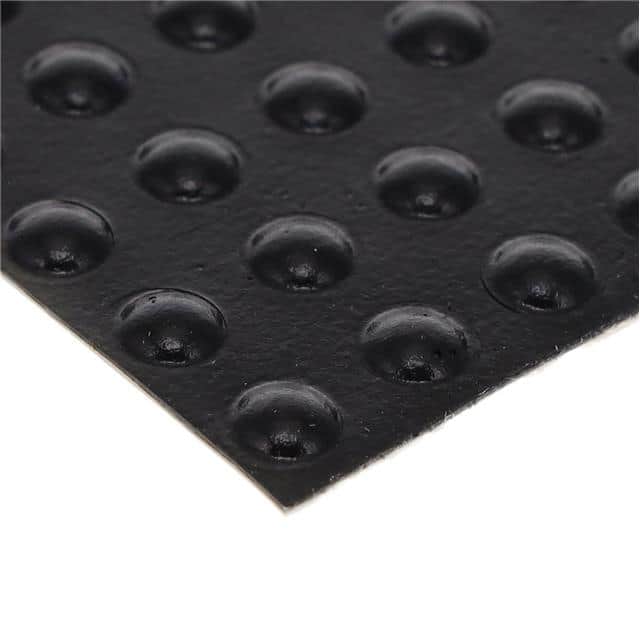 RBS-40BK BUMPER CYLINDRICAL 0.25" DIA BLK