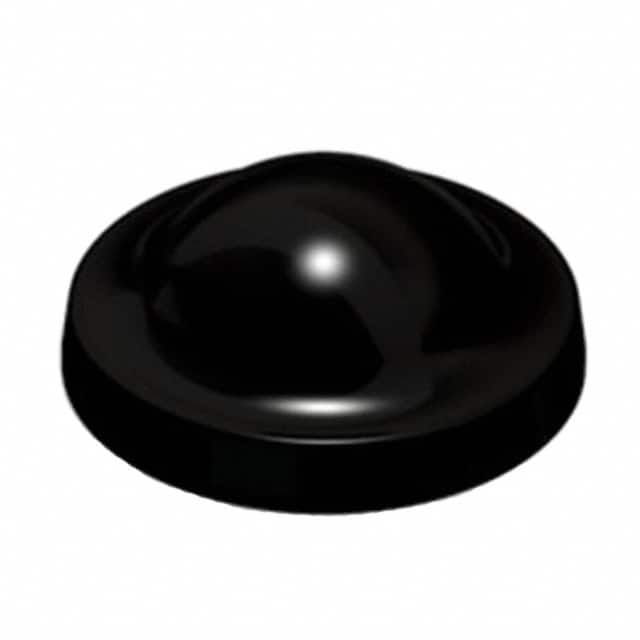 SJ6125 BUMPER CYLIN 0.625" DIA BLK