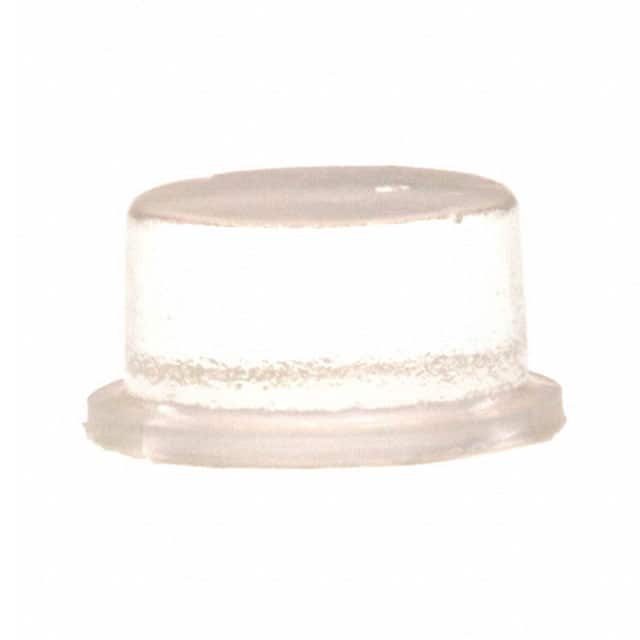 RBS-6 BUMPER CYLINDRICAL 0.5" DIA CLR