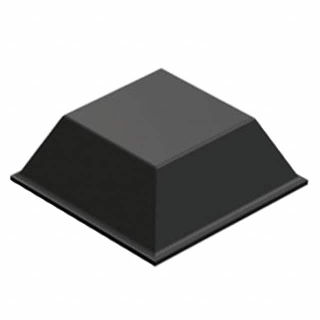 SJ-5023-GRAY BUMPER SQU 0.81"L X 0.81"W GRY