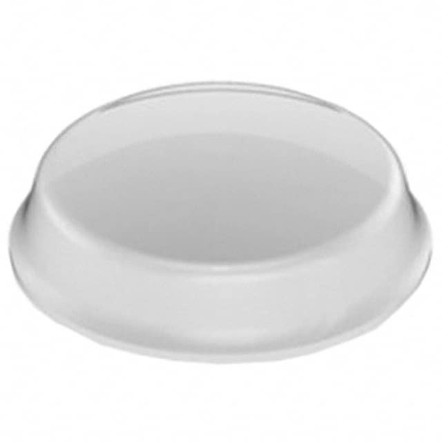 SJ5344 BUMPER CYLINDRICAL 0.75" DIA CLR