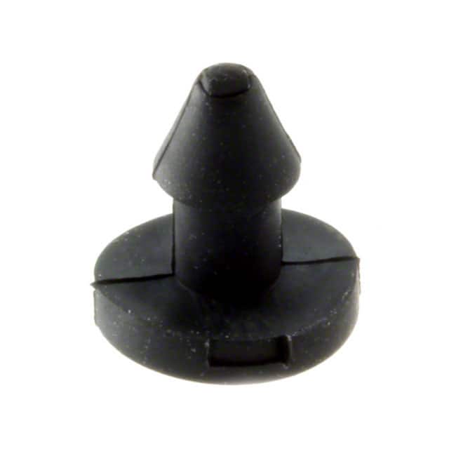 POF-40022 FOOT CYLINDRICAL 0.311" DIA BLK