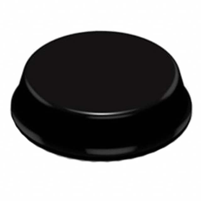 SJ5780 BUMPER CYLIN 0.787" DIA BLK