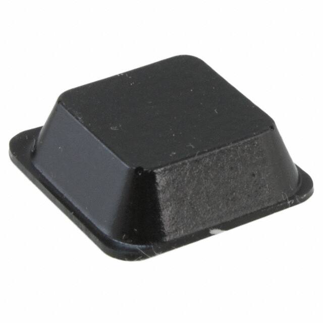 RBS-29BK BUMPER SQU 0.78"L X 0.78"W BLK