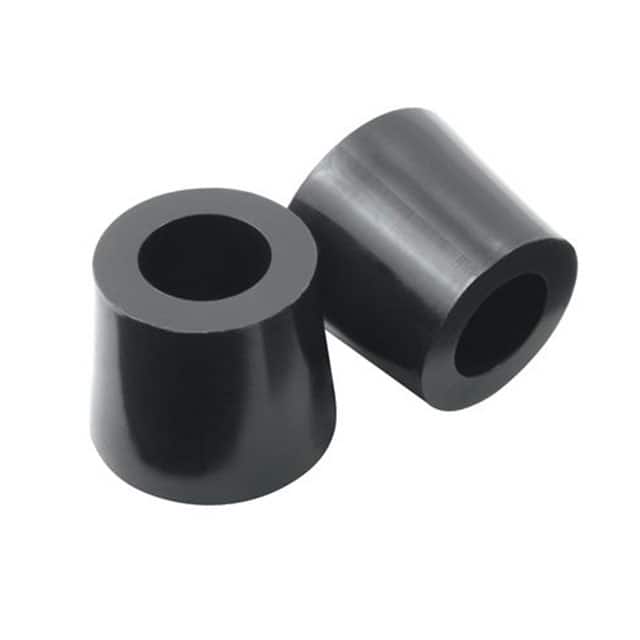 SOF-15140 FOOT CYLINDRICAL 0.689" DIA BLK