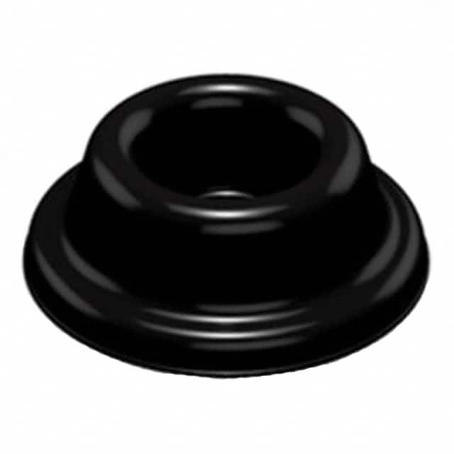 SJ-5532-BLACK BUMPER CYLINDRICAL 1.88" 1=1PC