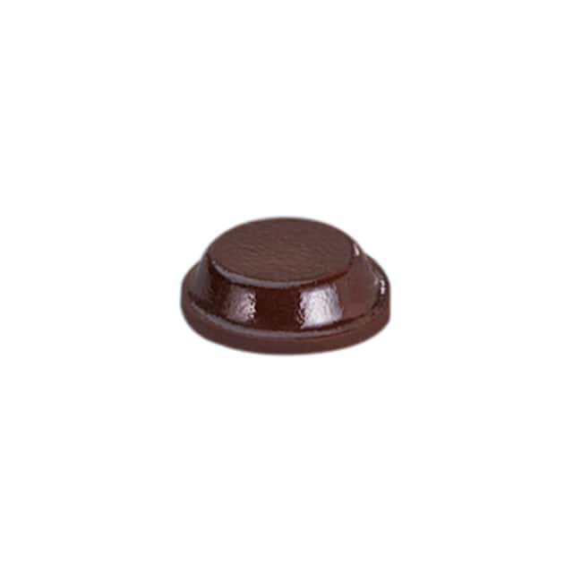 BS01BR05X10RP BUMPER CYLIN .5" DIA X .14" BRN