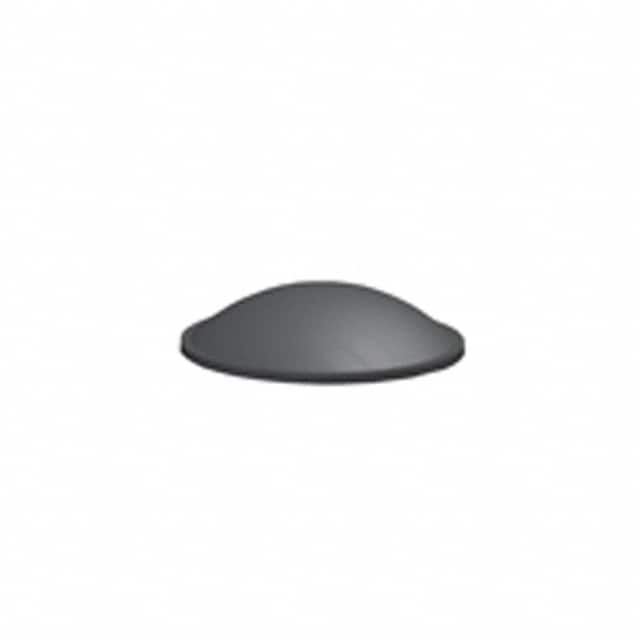 783-B BUMPER CYLINDRICAL 0.25" DIA BLK