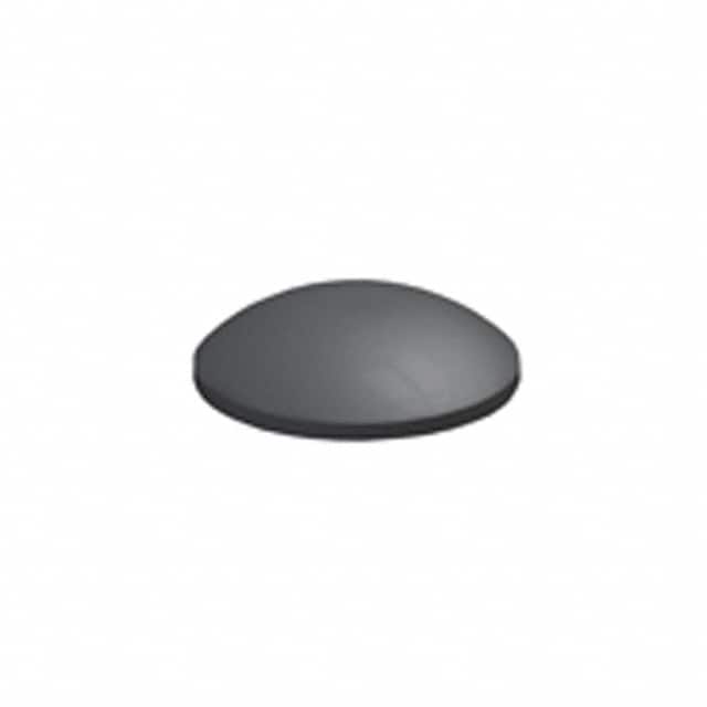 784-B BUMPER CYLIN 0.335" DIA BLK