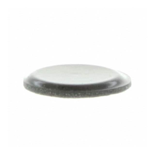 RBS-5BK BUMPER CYLINDRICAL 0.5" DIA BLK