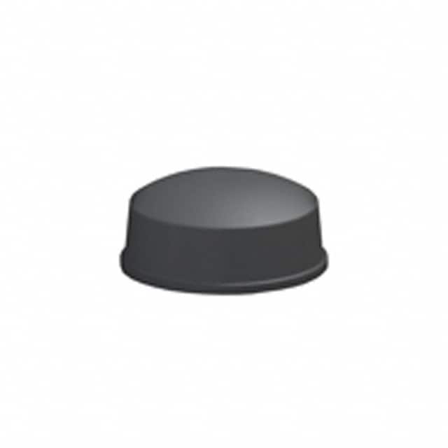 785-B BUMPER CYLINDRICAL 0.44" DIA BLK