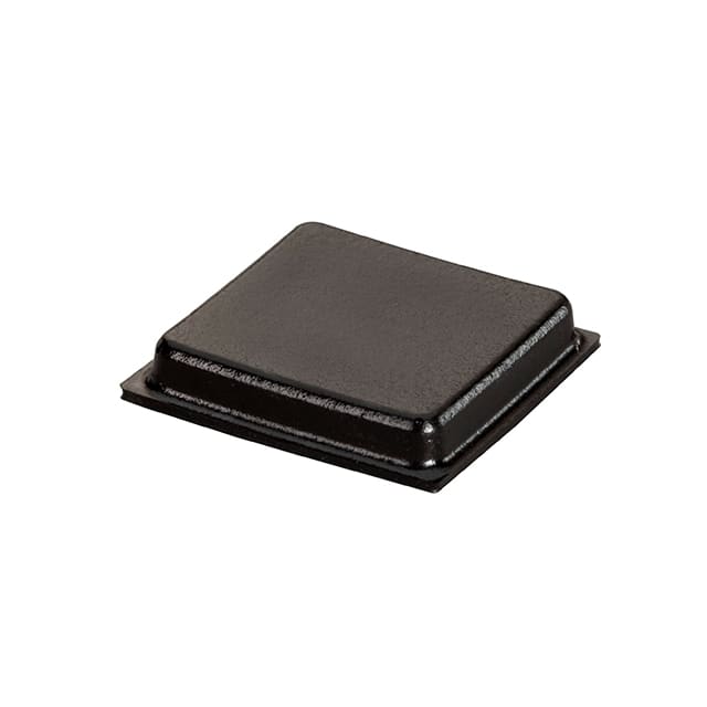 BS36BL05X11RP BUMPER 1.00" SQUARE X .18" BLK