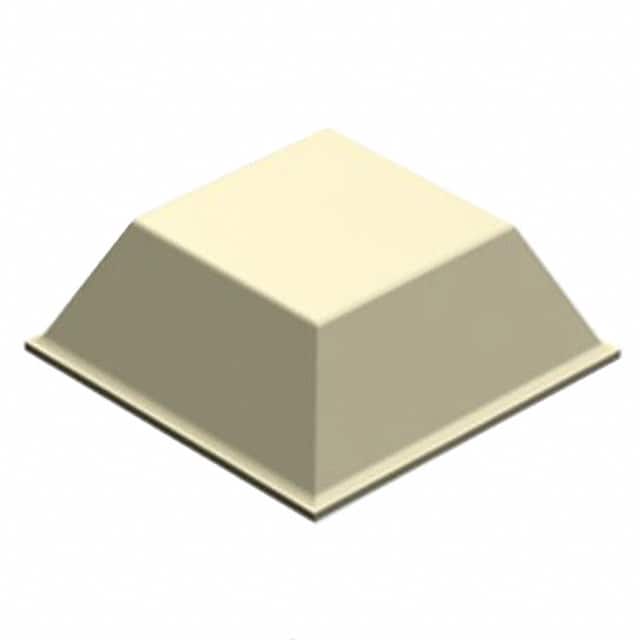 SJ-5023-WHITE BUMPER SQU 0.81"L X 0.81"W WHT