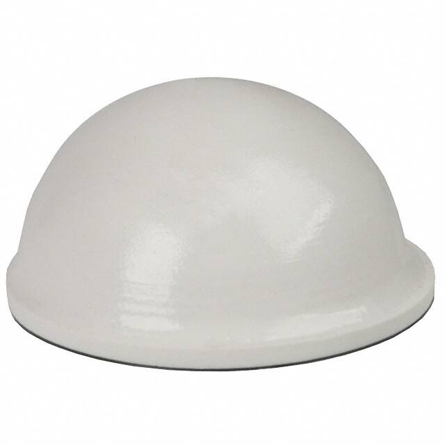 SJ-5027 (WHITE) BUMPER CYLINDRICAL 0.63" DIA WHT