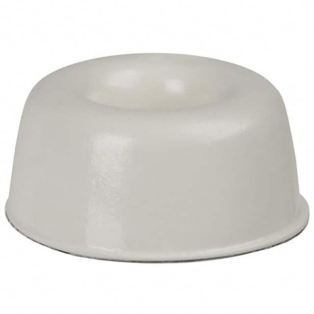 SJ-5009 (WHITE) BUMPER CYLINDRICAL 0.88" DIA WHT