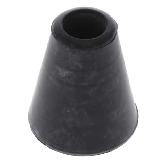 SOF-15126 FOOT CYLINDRICAL 0.886" DIA BLK