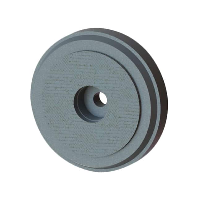BF-1002 FOOT CYLINDRICAL 2.362" DIA BLK