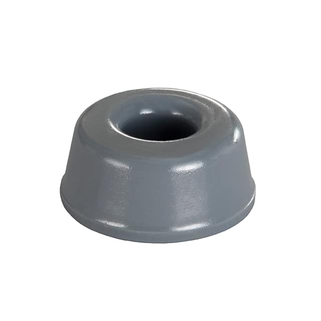 BS17GR03X06RP BUMPER RECE .88" DIA X .4" GRY