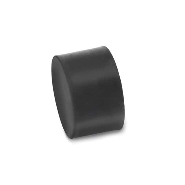352-15-15-M4-E-55 RUBBER BUMPER CYLINDRICAL STEEL