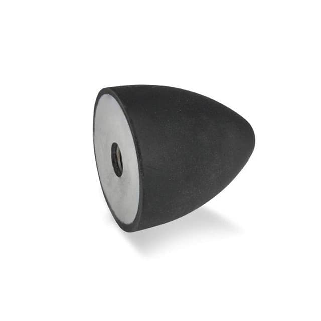 353-50-68-M10-E-55 RUBBER BUMPER CONICAL STEEL