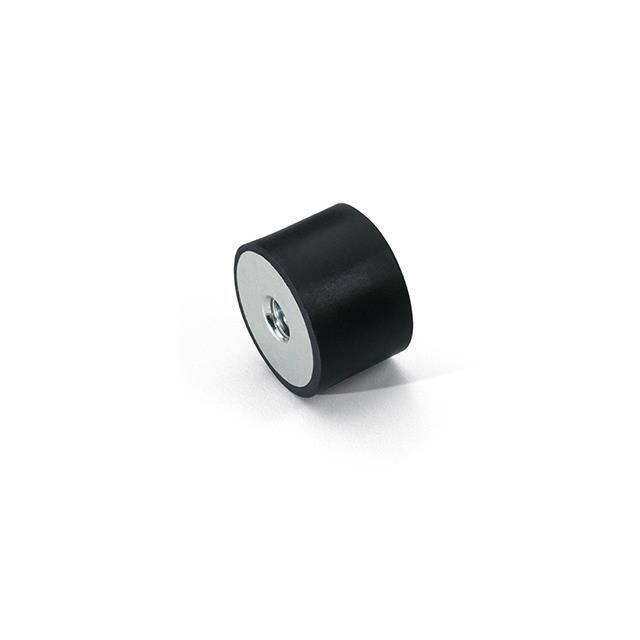 412593 DVA.3, RUBBER BUFFERS, STEEL BAS