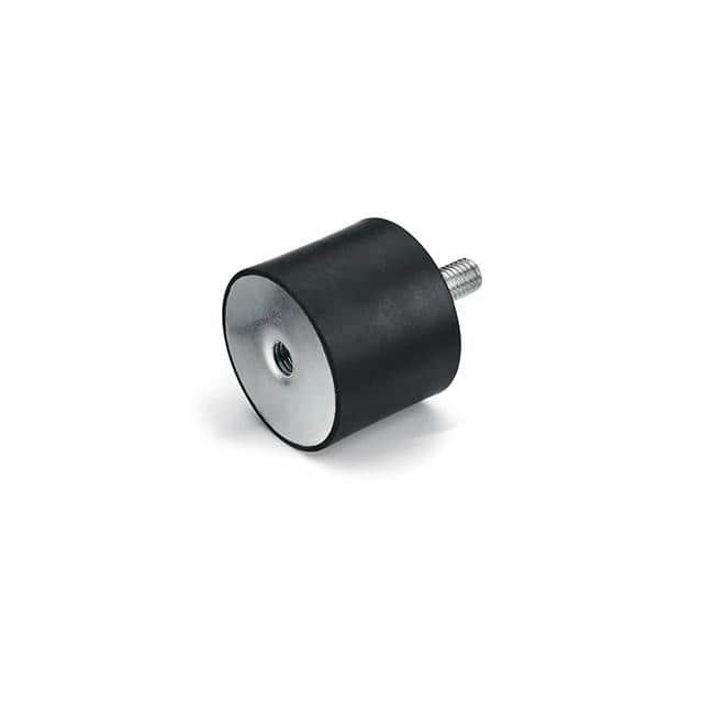 412191 DVA.2, RUBBER BUFFERS, STEEL BAS
