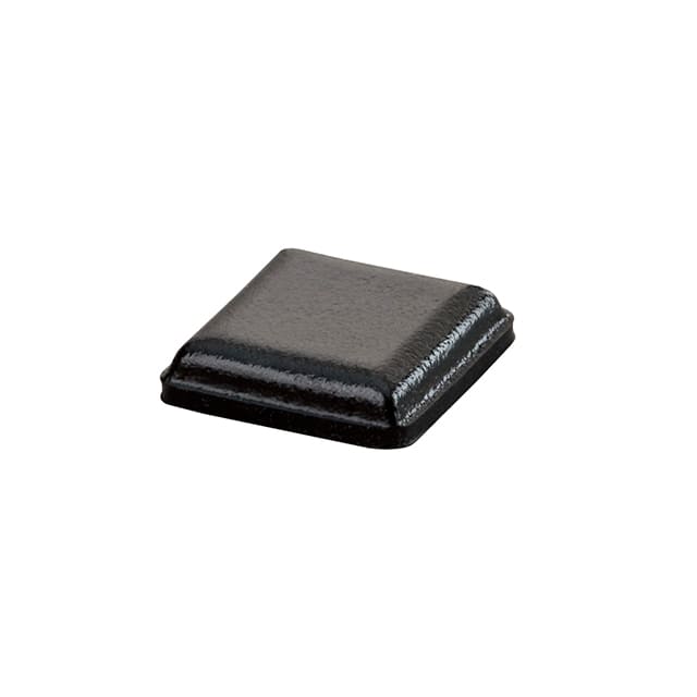 BS20BL11X22RP BUMPER .40" SQUARE X .1" BLK