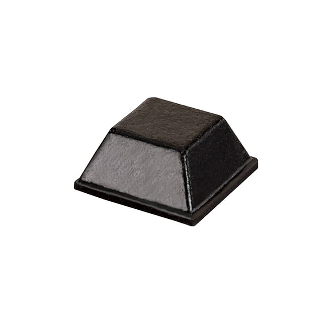 BS03BL10X20RP BUMPER .5" SQUARE X .23" BLK