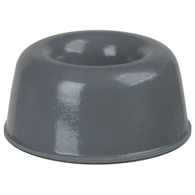 SJ-5009 (GRAY) BUMPER CYLINDRICAL 0.88" DIA GRY