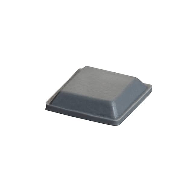BS32GR05X10RP BUMPER .50" SQUARE X .12" GRY
