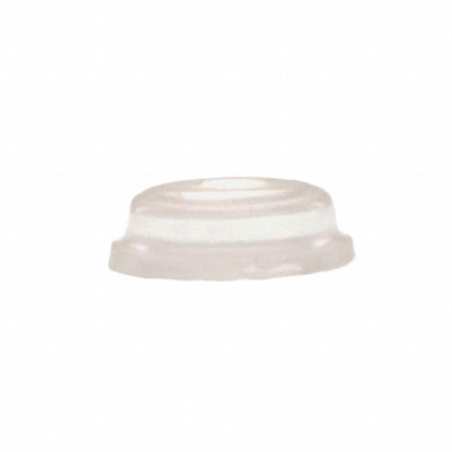RBS-18 BUMPER CYLINDRICAL 0.5" DIA CLR