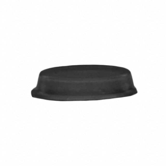 RBS-44BK BUMPER CYLINDRICAL 0.75" DIA BLK