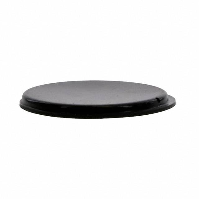 RBS-72BK BUMPER CYLINDRICAL 1.24" DIA BLK
