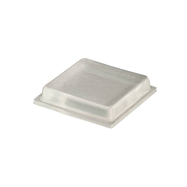 BS36CL05X11RP BUMPER .100" SQUARE X .18" CLR