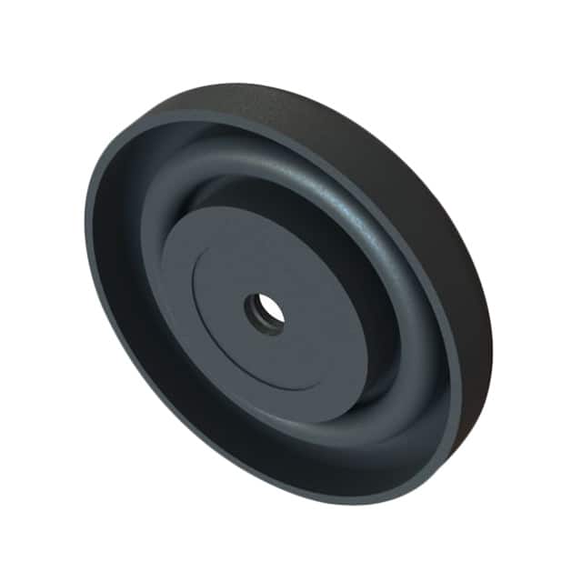SVF-2 FOOT CYLINDRICAL 1.5" DIA BLACK