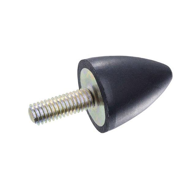 353.1-45-51-3/8-55 RUBBER BUMPER CONICAL STEEL