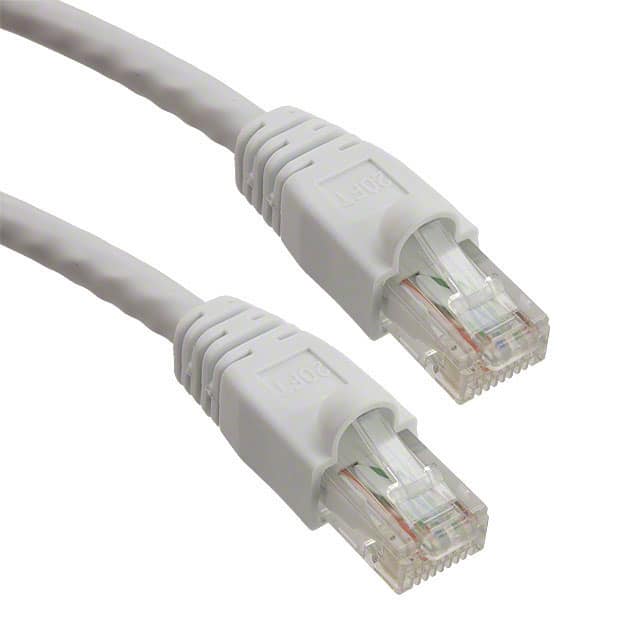 DK-1611-003/WH CABLE MOD 8P8C PLUG TO PLUG 3'