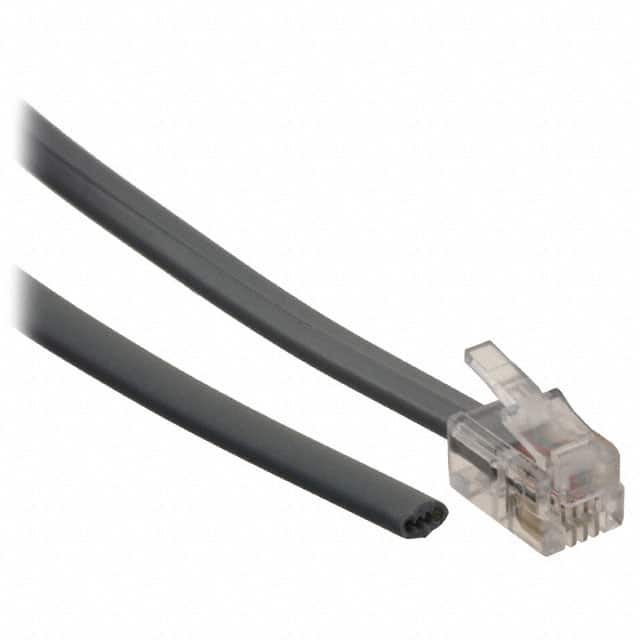 513-26-4400-SV-0025F CABLE MOD 4P4C PLUG TO CABLE 25'